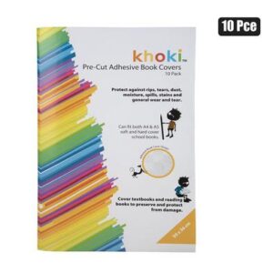 Book cover a4 pre-cut adhesive 10pc