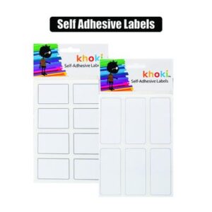 Labels self adhesive asstd