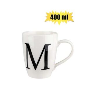 Mug daily tall letter m,400ml