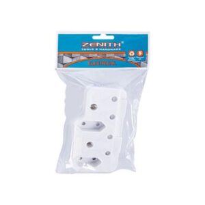 Plug-adaptor 2x16amp 2x5amp zenith