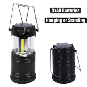 Torch lantern cob (3xaa) 12cm