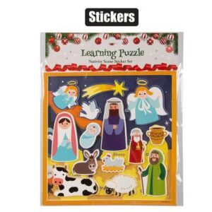 Xmas stationery sticker playboard