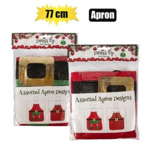 Xmas dress up apron felt 77cm