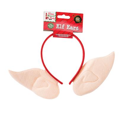 Xmas elf dress up headband ears