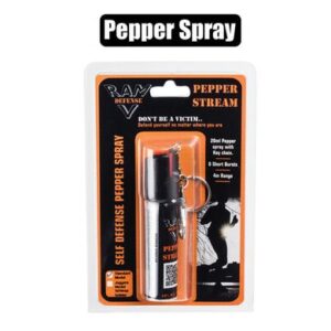 Pepper spray keyring 6xbursts