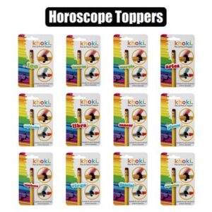Pencil/pen topper horoscope plastic