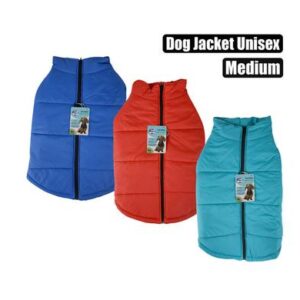 Pet dog jacket with zip unisex-medium