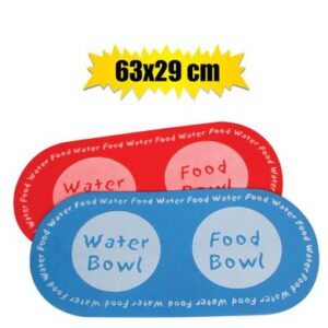 Pet place mat 63x29cm asstd col