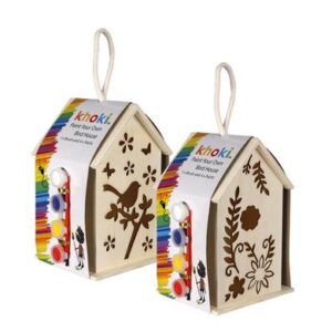 Art+craft paint your own bird house
