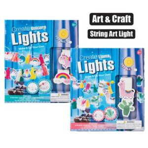 Art+craft string art light