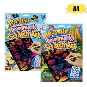 Art+craft scratch holographic asstd
