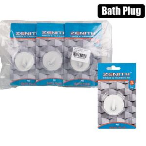 Bath-plug white zenith