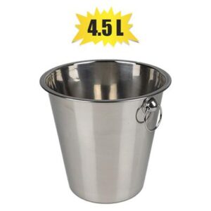 Ice-bucket cooler s/steel 4.5l 21x20cm