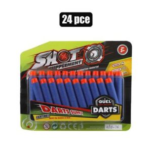 Gun refill foam darts 24pc