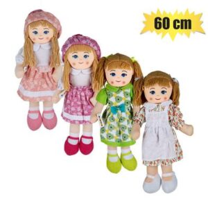 Doll rag 60cm asstd