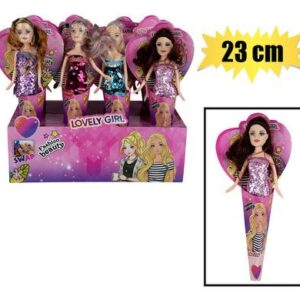 Doll fashion glitzy 23cm
