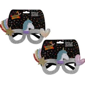 Dress up glasses unicorn