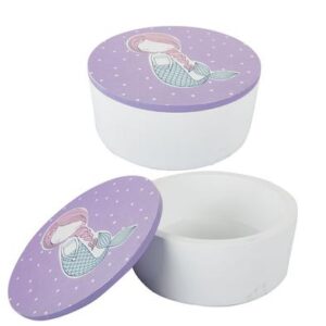 Jewellery box mdf mermaid 13cm