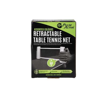 Table tennis rectractable net