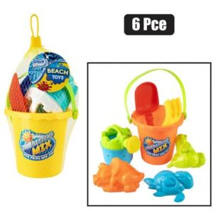 Beach-set pl 6pce bucket