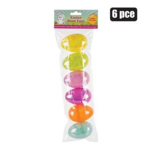 Easter hunt eggs pl fillable large 6pc