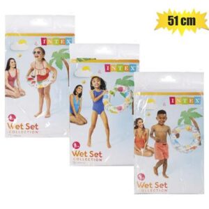 Intex swim ring 51cm lively p rint asstd