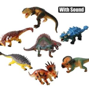 Animals dinosaurs w/sound 19-24cm