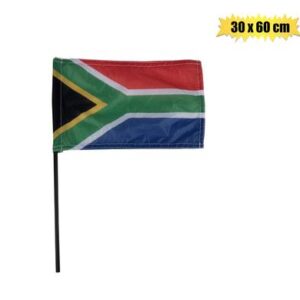 Flag south africa 30x20cm with dowel