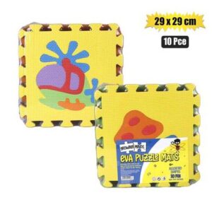 Edu eva mat asstd shapes 29x29cm 10pc