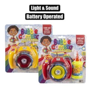 Bubble b/o camera light & music