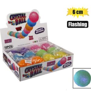 Novelty ball bright galaxy 6cm flashing