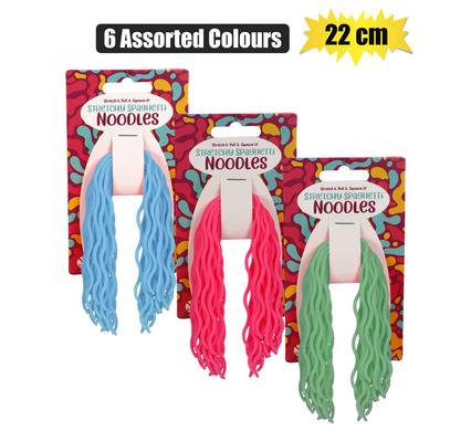 Novelty stretch spaghetti noodles 22cm