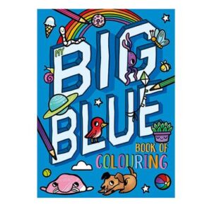 Book colouring big blue
