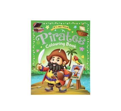 Book colouring first pirates