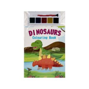 Book colouring dinosaurs