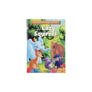 Book reader the lazy squirrel