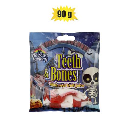 Sweet gummy ff teeth & bones 90g (th)