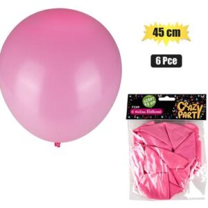 Balloons giant 6pc pink f-02