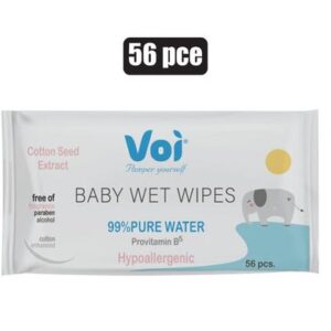 Voi wet-wipes 56pc 16x19cm 99% water