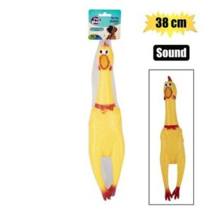 Pet dog toy vinyl chicken 38cm