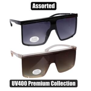 Sunglass pre/unisex metal shield