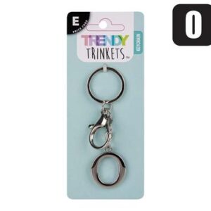 Keychain alpha metal o