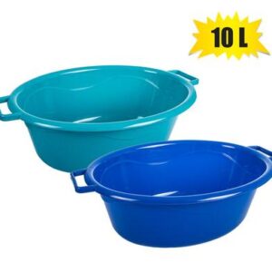 Basin pl 34x48x16cm oval 10l