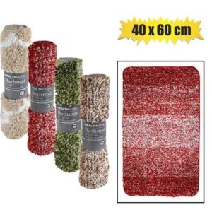 Bathmat microfiber 40x60cm asstd