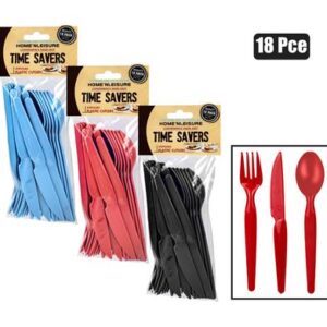 Cutlery pl 18pce 6knives+6forks+6spoons