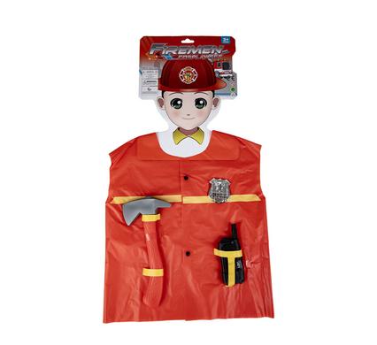Dress up costume fireman + accessories