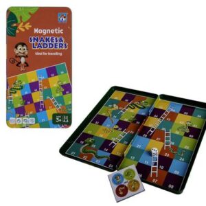 Game magnetic snakes and ladders
