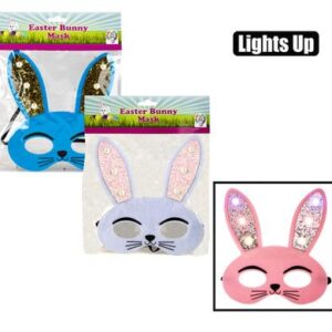 Easter bunny light up mask