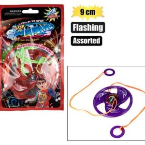 Novelty spinner flashing 9cm