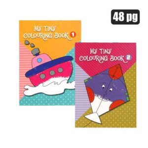Book my tiny colouring 48p asstd